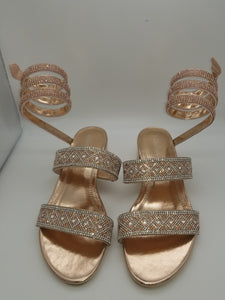 Atalina Sandals - Amethyst Shoes