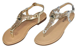 Cleopatra Gold Sandals